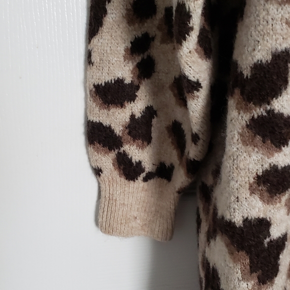 NWT! Animal Print Duster/Cardigan/Coatigan - Picture 8 of 10